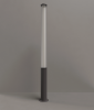 Lampa Zewnętrzna Słupek Ogrodowy 155cm 32W Antracyt IP65 Minimalistycny Maxlight Gardenia F0067 